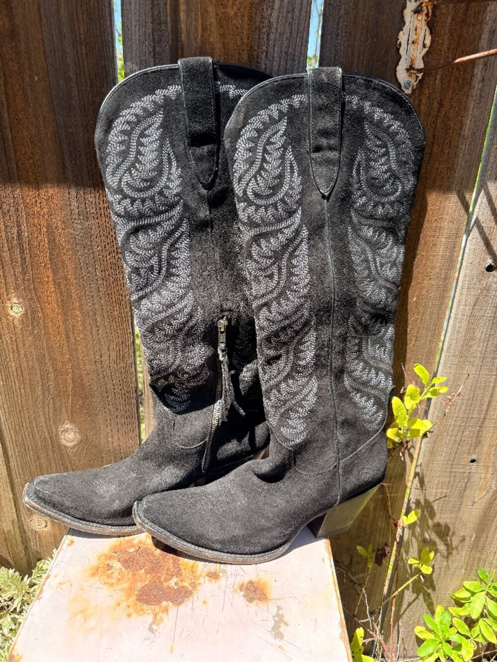 Ariat Women's Laramie StretchFit Western Boots  Black Size 11